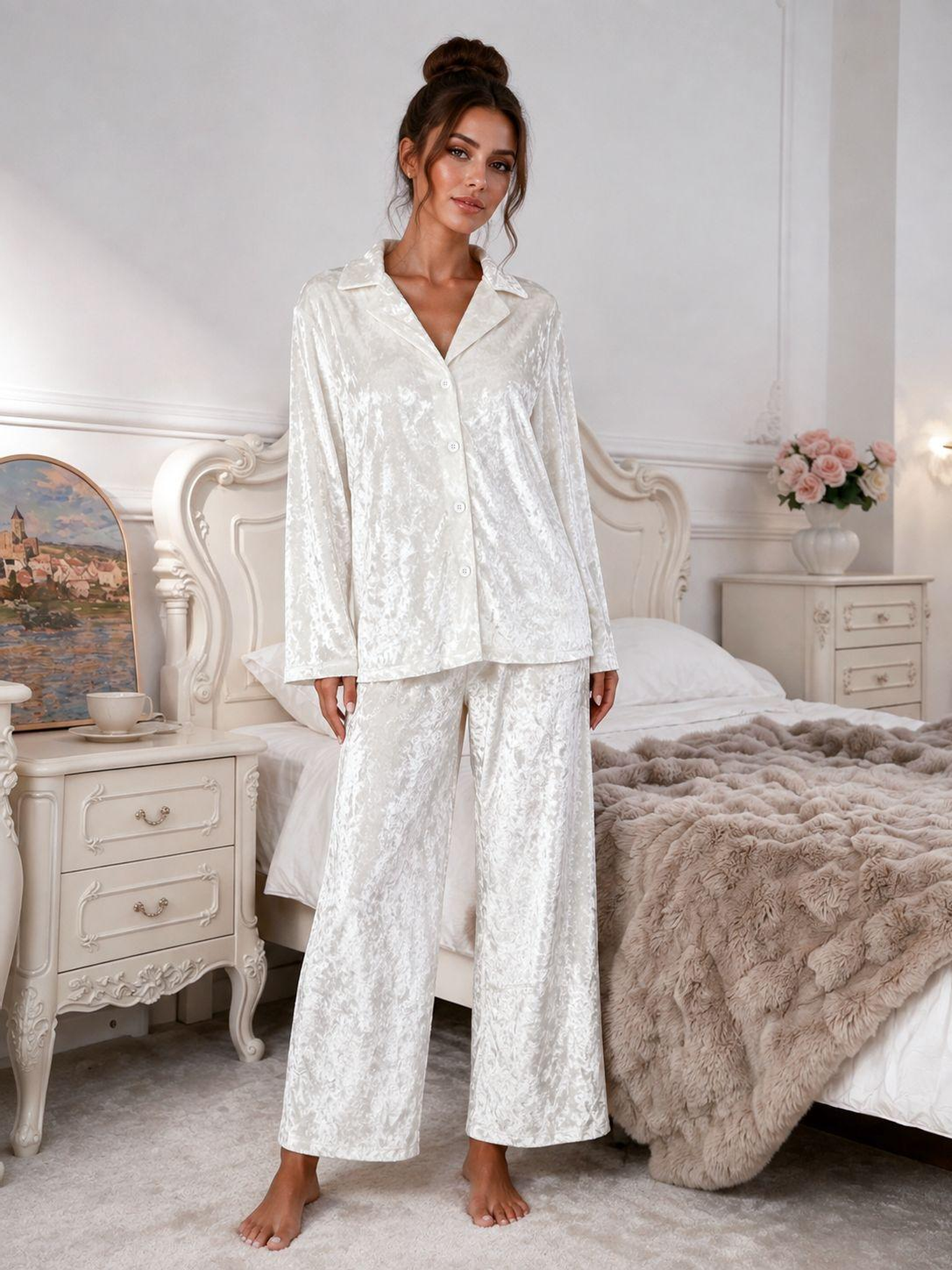 Velvet Pajama Set — Primary view